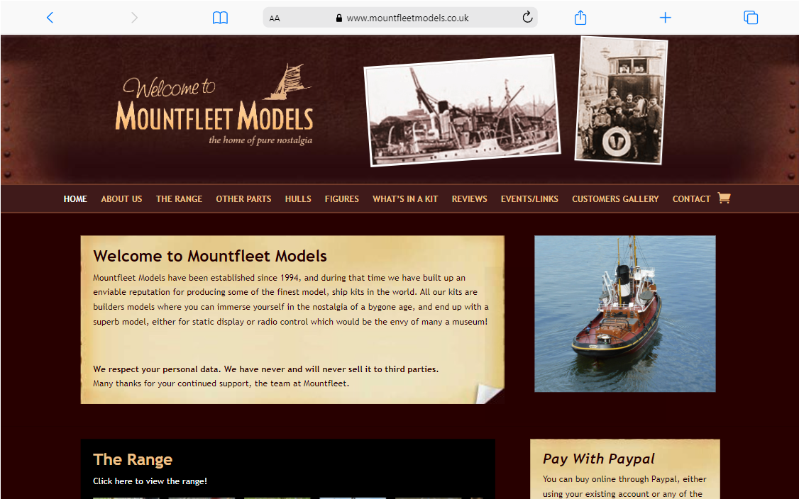 The website for the mouthfeet angels.